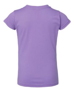 Rabbit Skins 3316 Toddler Girls Fine Jersey Tee – Lavender (back)