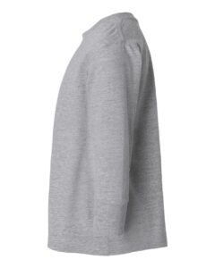 Rabbit Skins 3302 Toddler Fine Jersey Long Sleeve Tee – Heather (side)