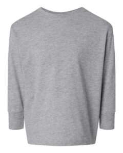 Rabbit Skins 3302 Toddler Fine Jersey Long Sleeve Tee – Heather
