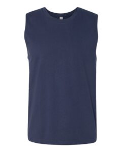BELLA + CANVAS 3483 Jersey Muscle Tank – Navy