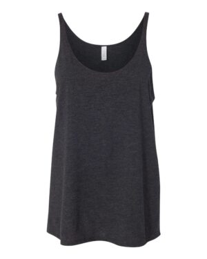 BELLA + CANVAS 8838 Women’s Slouchy Tank – Charcoal Black Triblend