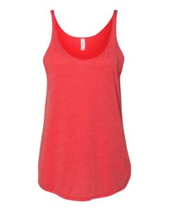 BELLA + CANVAS 8838 Women’s Slouchy Tank – Red Triblend