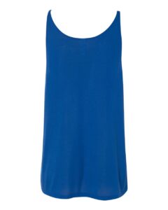 BELLA + CANVAS 8838 Women’s Slouchy Tank – True Royal (back)