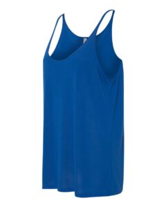 BELLA + CANVAS 8838 Women’s Slouchy Tank – True Royal (side)