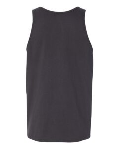 BELLA + CANVAS 3480 Jersey Tank – Dark Grey (back)