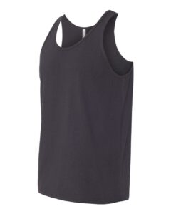 BELLA + CANVAS 3480 Jersey Tank – Dark Grey (side)