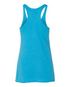 Next Level 6733 Women’s Triblend Racerback Tank – Vintage Turquoise (back)