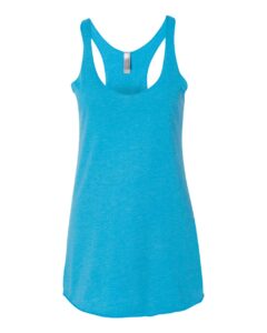 Next Level 6733 Women’s Triblend Racerback Tank – Vintage Turquoise