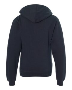 Independent Trading Co. SS4001Y Youth Midweight Hooded Sweatshirt – Classic Navy (back)