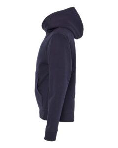 Independent Trading Co. SS4001Y Youth Midweight Hooded Sweatshirt – Classic Navy (side)
