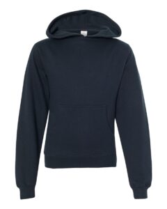 Independent Trading Co. SS4001Y Youth Midweight Hooded Sweatshirt – Classic Navy
