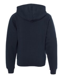 Independent Trading Co. SS4001YZ Youth Midweight Full-Zip Hooded Sweatshirt – Navy (back)