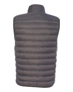 Weatherproof 16700 Men’s 32 Degrees Packable Down Vest – Dark Pewter (back)
