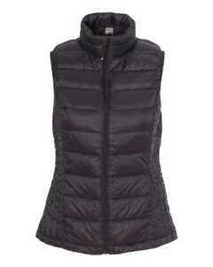 Weatherproof 16700W Women’s 32 Degrees Packable Down Vest – Black