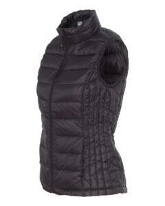 Weatherproof 16700W Women’s 32 Degrees Packable Down Vest – Black (side)