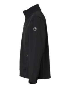 DRI DUCK 5350T Men’s Tall Motion Soft Shell Jacket – Black (side)