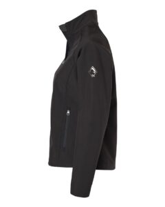 DRI DUCK 9439 Women’s Contour Soft Shell Jacket – Black (side)