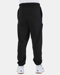 Champion RW10 Unsiex Reverse Weave® Sweatpants – Black (on model back)