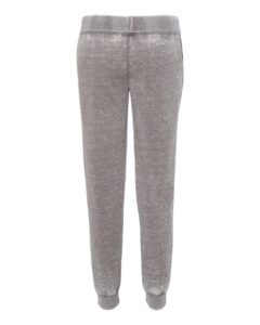 J. America 8944 Women’s Vintage Zen Fleece Joggers – Cement (back)