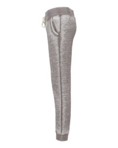 J. America 8944 Women’s Vintage Zen Fleece Joggers – Cement (side)
