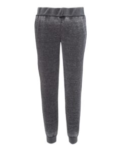 J. America 8944 Women’s Vintage Zen Fleece Joggers – Dark Smoke (back)