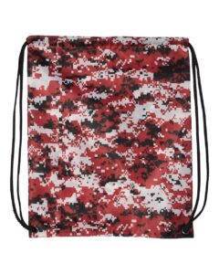 Liberty Bags 8881 Drawstring Pack with DUROcord – Digital Red Camo