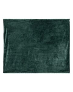 Alpine Fleece 8721 Mink Touch Luxury Blanket – Forest (side)
