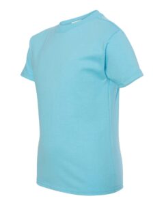 Hanes 5450 Youth Authentic T-Shirt – Blue Horizon (side)