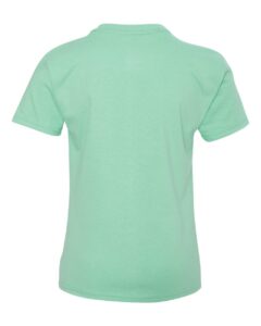 Hanes 5450 Youth Authentic T-Shirt – Clean Mint (back)