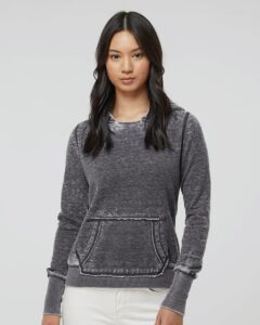 J. America 8912 Women’s Zen Fleece Hooded Sweatshirt
