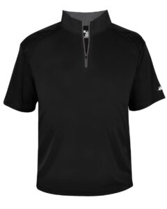Badger 4199 Men’s B-Core Short Sleeve Quarter-Zip
