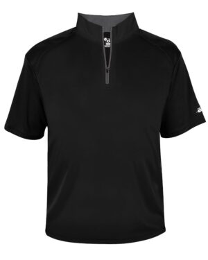 Badger 4199 Men’s B-Core Short Sleeve Quarter-Zip