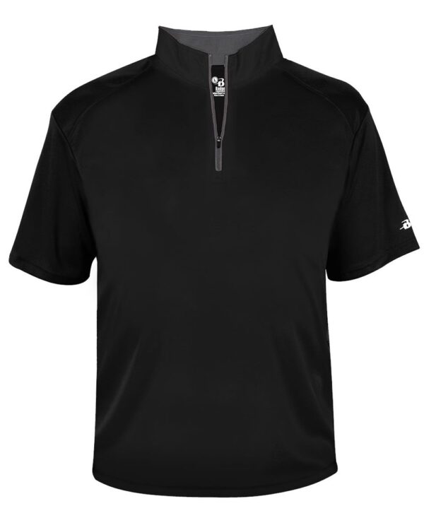 Badger Men’s B-Core Short Sleeve Quarter-Zip