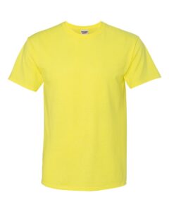JERZEES 29MR Unisex Dri-Power® 50/50 T-Shirt – Neon Yellow
