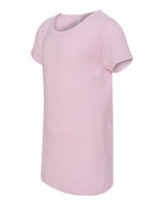 Next Level 3712 Girls’ CVC Princess Tee – Lilac (side)