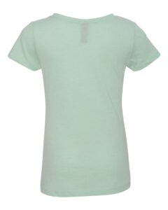Next Level 3712 Girls’ CVC Princess Tee – Mint (back)