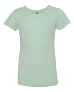 Next Level 3712 Girls’ CVC Princess Tee – Mint