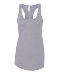 Next Level 1533 Women’s Ideal Racerback Tank – Heather Grey