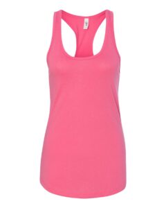 Next Level 1533 Women’s Ideal Racerback Tank – Hot Pink