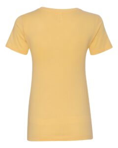 Next Level 1510 Women’s Ideal Tee – Banana Cream (back)