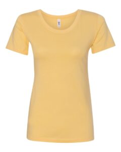 Next Level 1510 Women’s Ideal Tee – Banana Cream