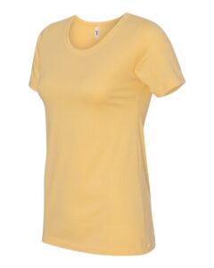 Next Level 1510 Women’s Ideal Tee – Banana Cream (side)