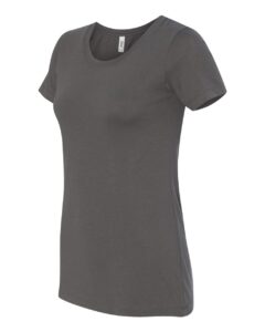 Next Level 1510 Women’s Ideal Tee – Dark Grey (side)