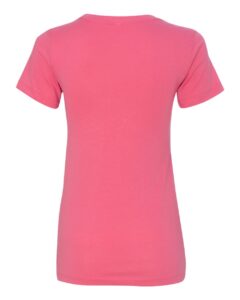 Next Level 1510 Women’s Ideal Tee – Hot Pink (back)