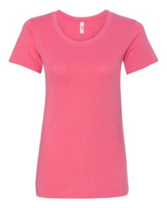 Next Level 1510 Women’s Ideal Tee – Hot Pink