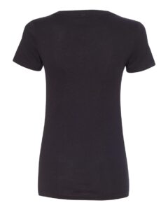 Next Level 1540 Women’s Ideal V-Neck Tee – Black (back)