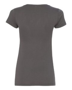 Next Level 1540 Women’s Ideal V-Neck Tee – Dark Grey (back)