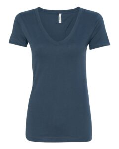 Next Level 1540 Women’s Ideal V-Neck Tee – Indigo