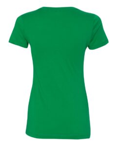 Next Level 1540 Women’s Ideal V-Neck Tee – Kelly Green (back)