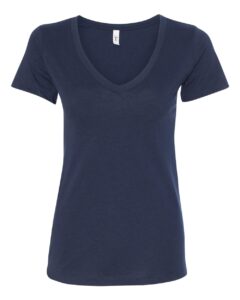 Next Level 1540 Women’s Ideal V-Neck Tee – Midnight Navy